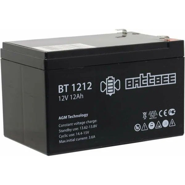 Аккумулятор для ИБП DELTA Battbee BT 1212 12 В 12 Ач