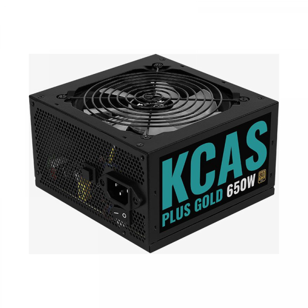 Блок питания AeroCool KCAS PLUS GOLD 650W RGB 650 Вт retail черный