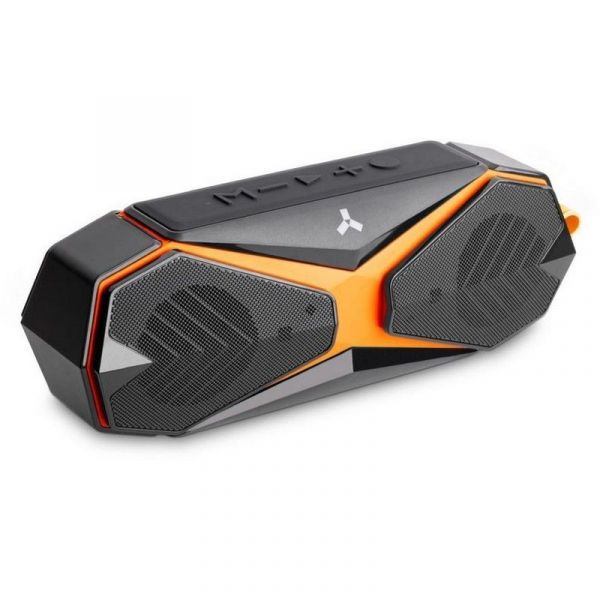 Портативная колонка AccesStyle Aqua Sport, 6Вт черный/оранжевый