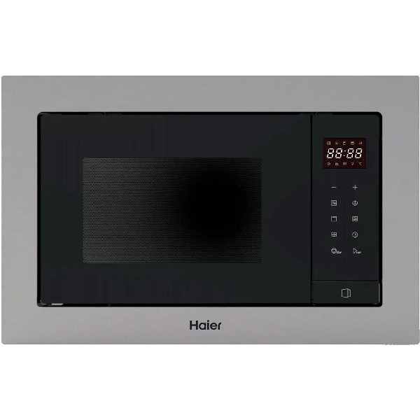 Встраиваемая микроволновая печь Haier HMX-BTG207X 700 Вт, нержавеющая сталь