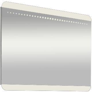 Зеркало с декором AQUATON Ричмонд 80 1A172102RD010 White